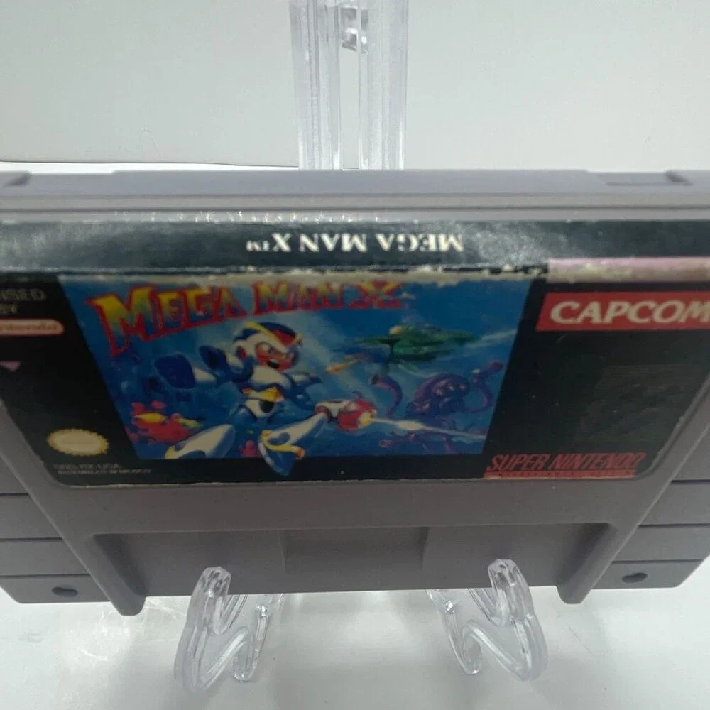 Mega Man X SNES (Super Nintendo, Entertainment System) Capcom Cartridge Only